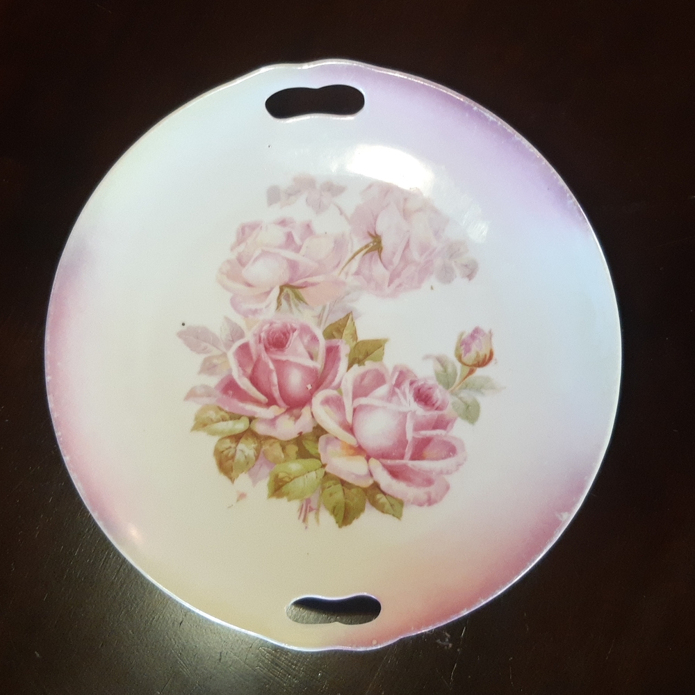 Germany Cake Plate Roses - Picture 10 of 12